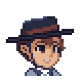 Mateo’s idle avatar, an Argentinian MythTag character.