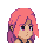 Yuna’s idle avatar, a Korean MythTag character.